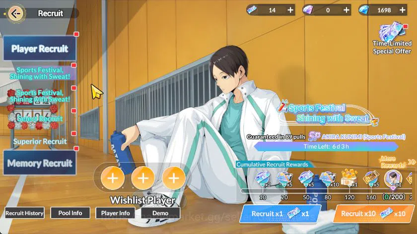 HAIKYU!! FLY HIGH Accounts SEA Lv58|2 SP (Bokuto+Memo,Akaashi) 6 UR (Toru,Sak image 5