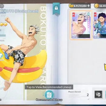 HAIKYU!! FLY HIGH Accounts SEA Lv58|2 SP (Bokuto+Memo,Akaashi) 6 UR (Toru,Sak image 1