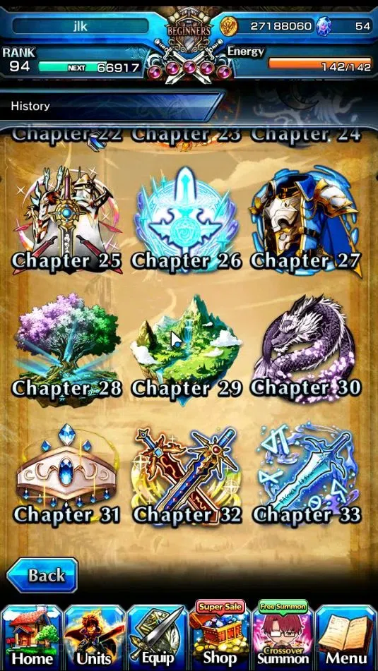 Grand Summoners Accounts Global|Rank 94|7 Ascend+ 4 TW|(Rosetta,Reimu Hakur image 7