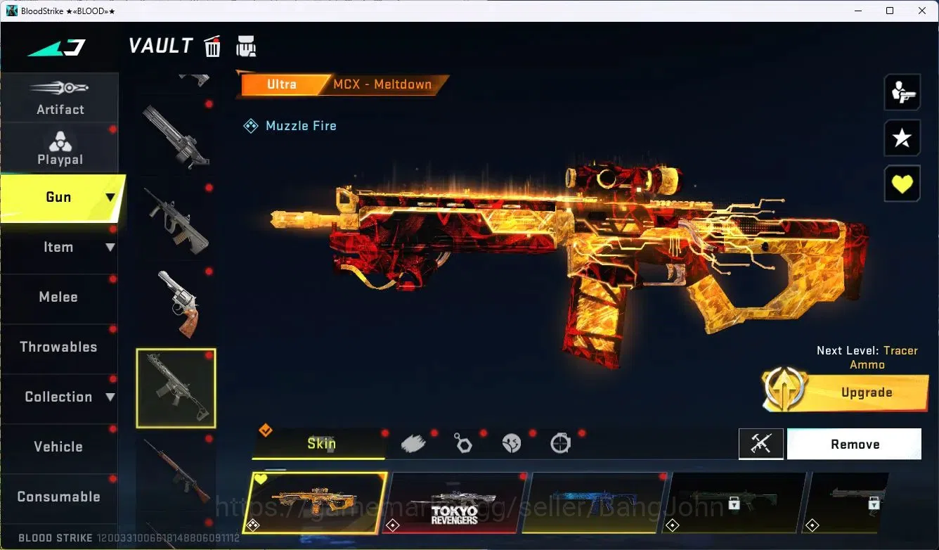 Blood Strike Accounts ASIA |1 Eternal|4 Collab Gun (7DS/TR)|3 Limited Gu image 10