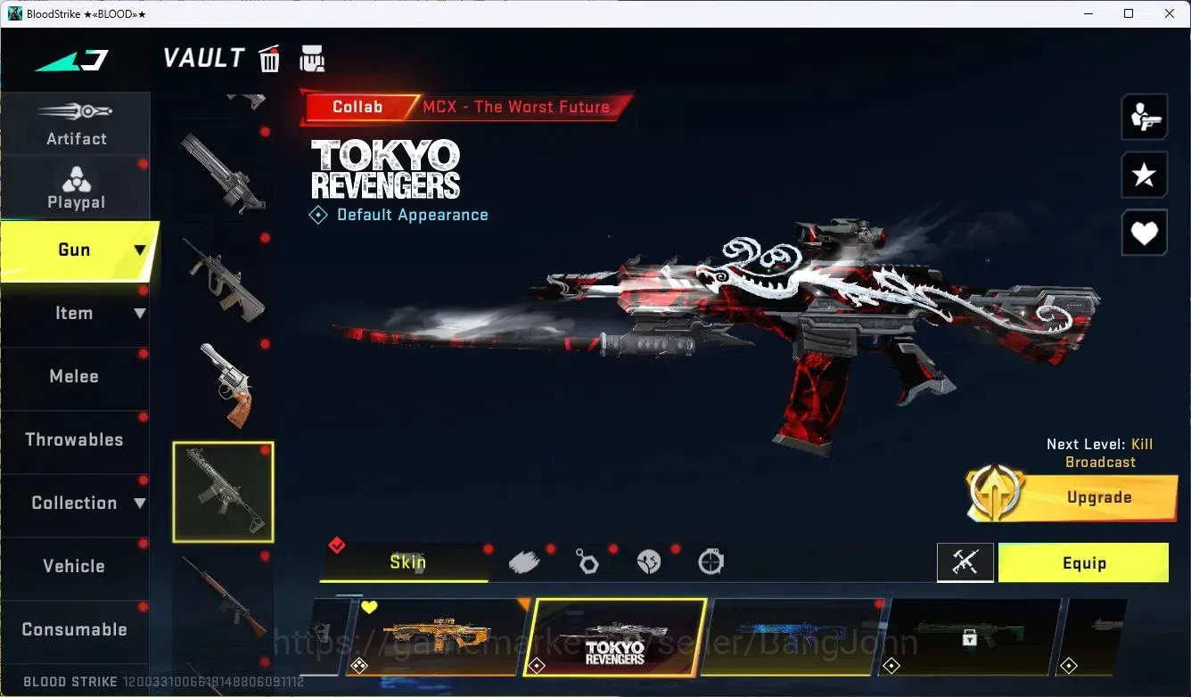 Blood Strike Accounts ASIA |1 Eternal|4 Collab Gun (7DS/TR)|3 Limited Gu image 11