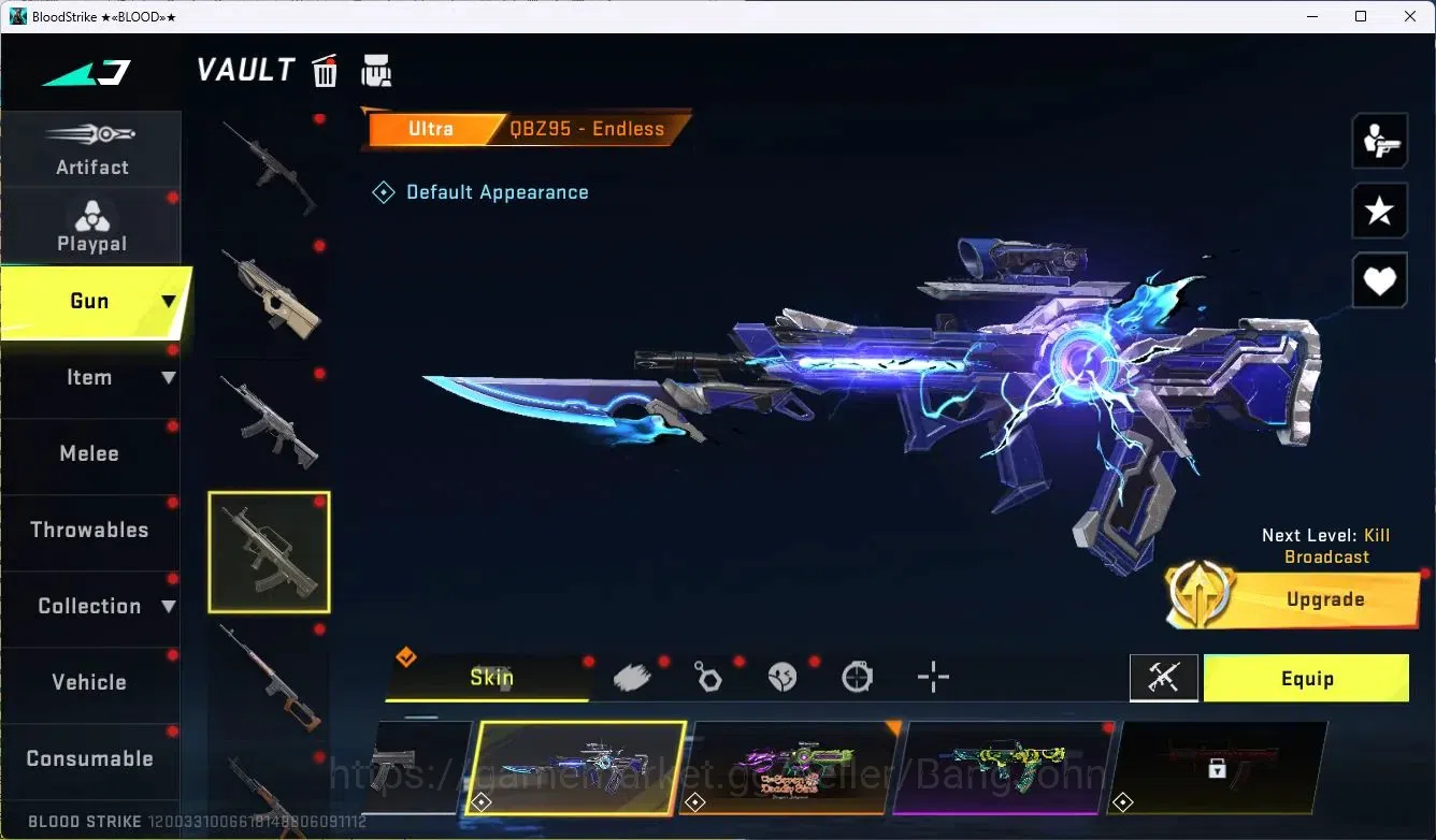 Blood Strike Accounts ASIA |1 Eternal|4 Collab Gun (7DS/TR)|3 Limited Gu image 14