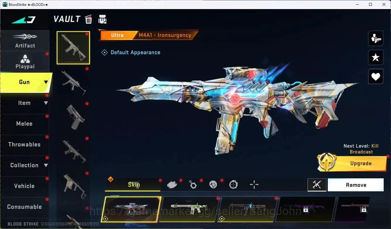Blood Strike Accounts ASIA |1 Eternal|4 Collab Gun (7DS/TR)|3 Limited Gu image 2