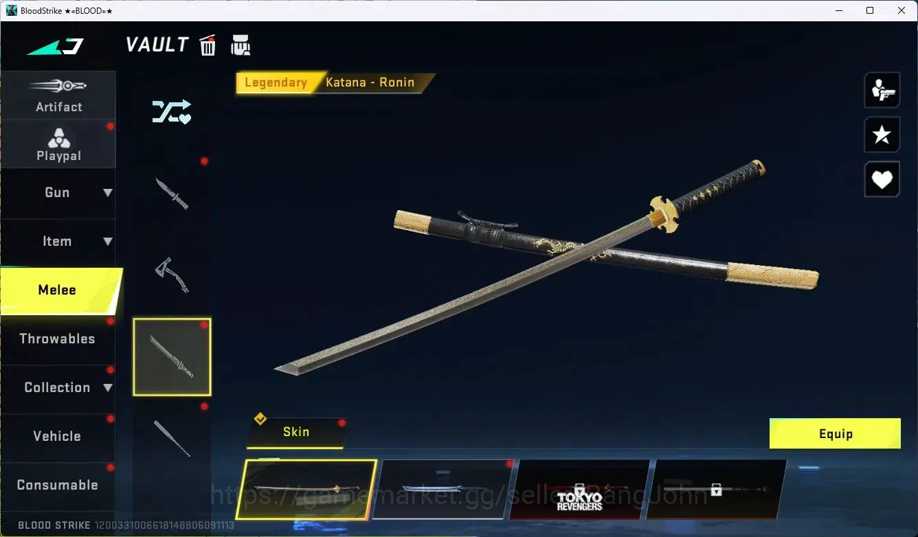 Blood Strike Accounts ASIA |1 Eternal|4 Collab Gun (7DS/TR)|3 Limited Gu image 20