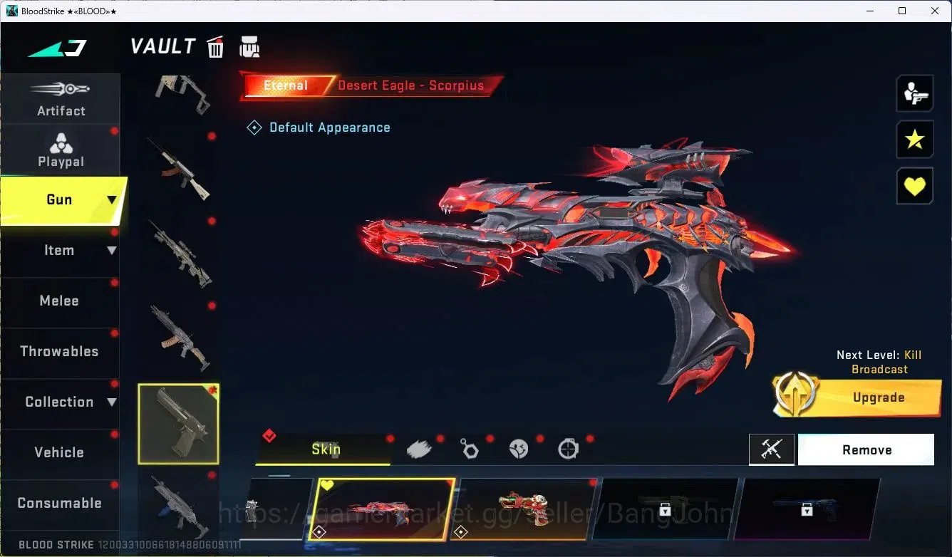 Blood Strike Accounts ASIA |1 Eternal|4 Collab Gun (7DS/TR)|3 Limited Gu image 6
