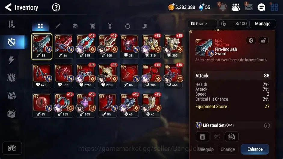 Epic Seven Accounts Global | Starter|2 ML(Spirit Eye Celine,Rhianna &  image 11