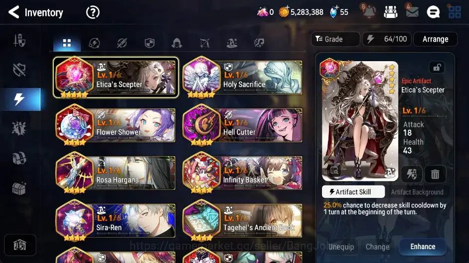 Epic Seven Accounts Global | Starter|2 ML(Spirit Eye Celine,Rhianna &  image 12
