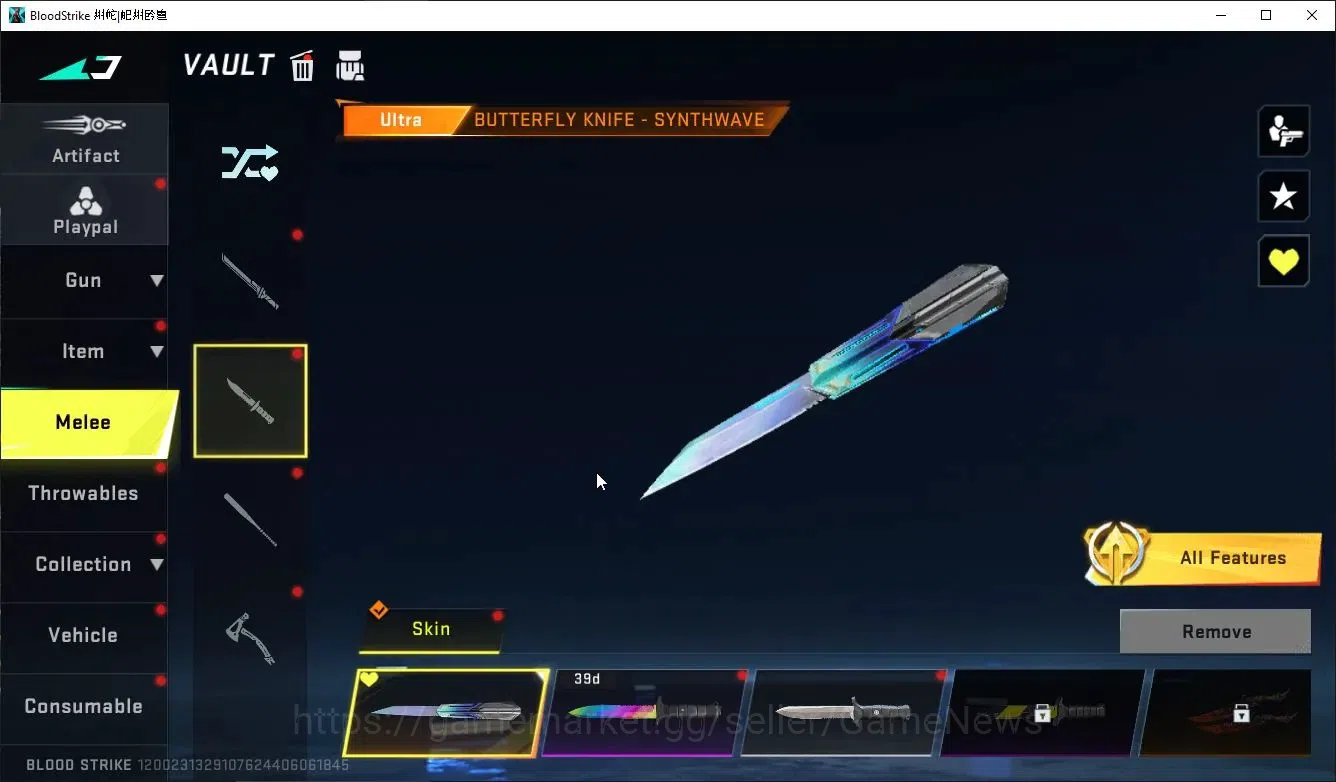 Blood Strike Accounts ASIA|5 ETERNAL[ZERO,Lv4 M700,Lv3 UZI,QBZ95,UMP45]+ image 15