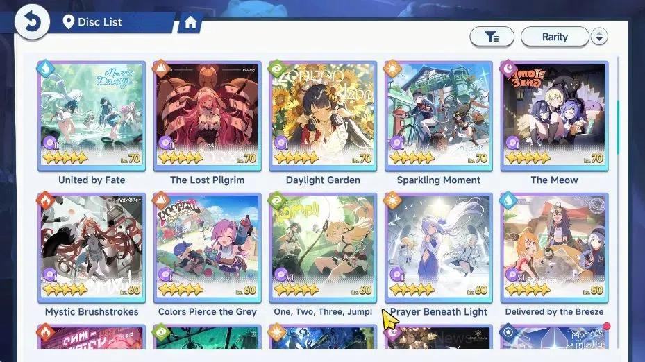 Stella Sora Accounts GLOBAL Lv40|15 SSR|7 Limit(OtohaT2,SnowLaru,Chixia image 12
