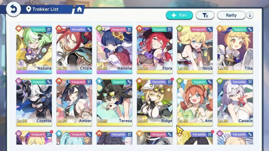 Stella Sora Accounts GLOBAL Lv40|15 SSR|7 Limit(OtohaT2,SnowLaru,Chixia image 2