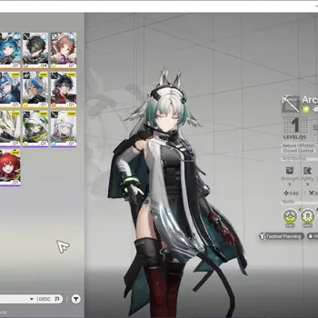 Arknights: Endfield Accounts NA/EU|Lv 2|3 SSR 1 Limited+3(*6 Weapon)|Arcane|Ardelia+Sign,Last Rite|1 SSR Selector ON|Male