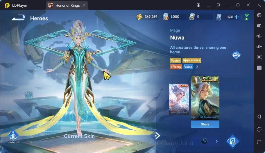 Honor of Kings Accounts Global|113H 244S|LNY Ying,PRECIOUS Feyd,LEGEND Yin image 20