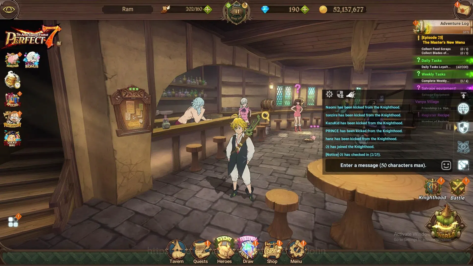 The Seven Deadly Sins: Grand Cross Accounts ASIA | 2.38M CC | 180 DM | LR Mesis 1/6|UR Menor 1 image 1
