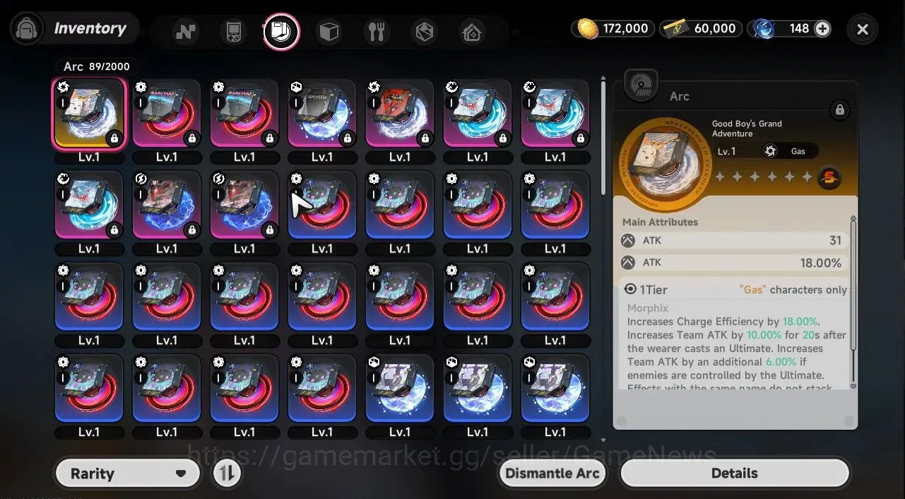 Neverness to Everness Accounts GLOBAL SEA|HL 3|1 SSR Nanally + 1 S-Class Char Box image 8