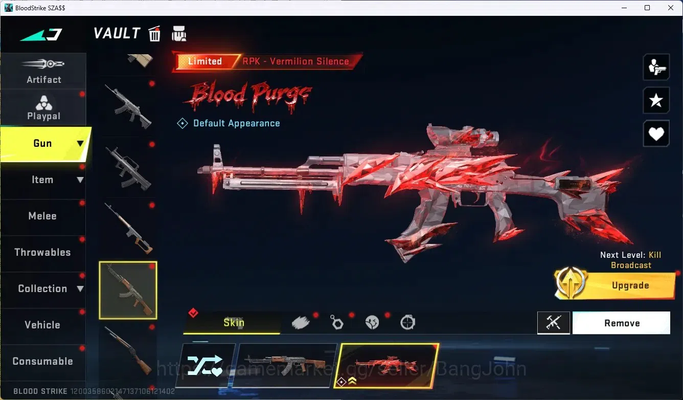 Blood Strike Accounts ASIA|1 EVO: FAL-Evolved Draco|1 Eternal M4A1-Bligh image 13
