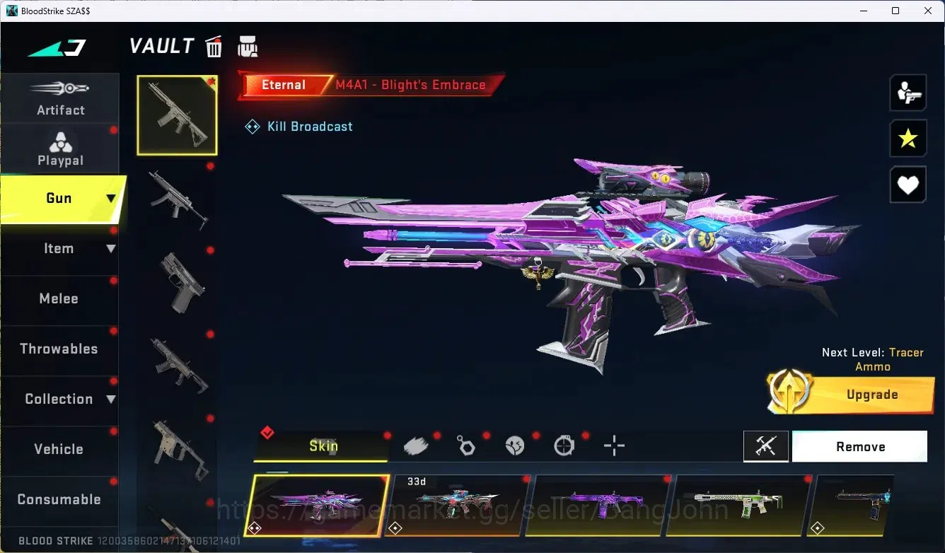 Blood Strike Accounts ASIA|1 EVO: FAL-Evolved Draco|1 Eternal M4A1-Bligh image 2
