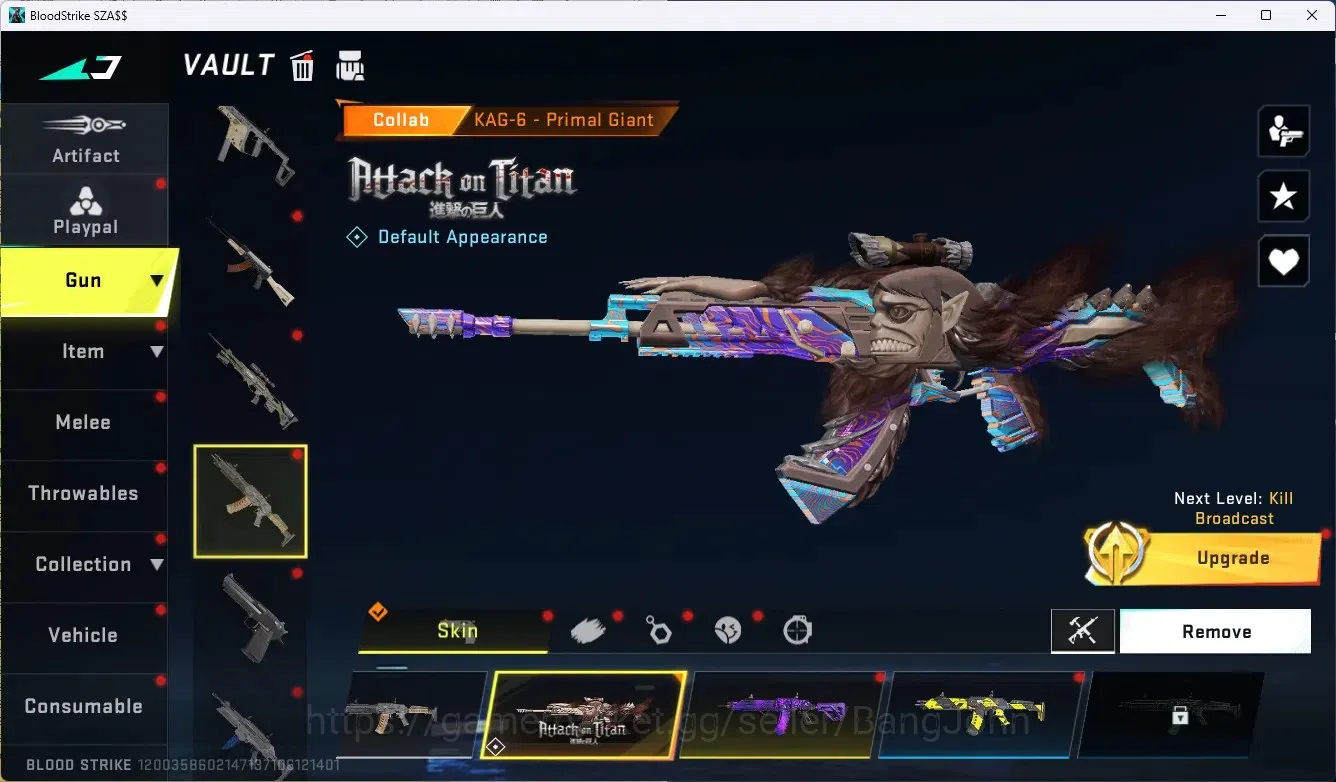Blood Strike Accounts ASIA|1 EVO: FAL-Evolved Draco|1 Eternal M4A1-Bligh image 6