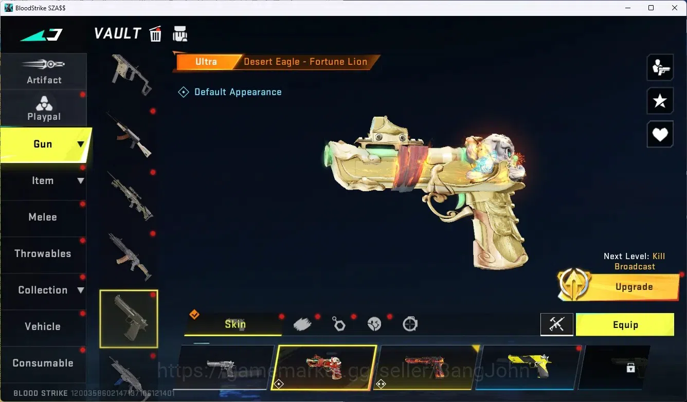 Blood Strike Accounts ASIA|1 EVO: FAL-Evolved Draco|1 Eternal M4A1-Bligh image 7