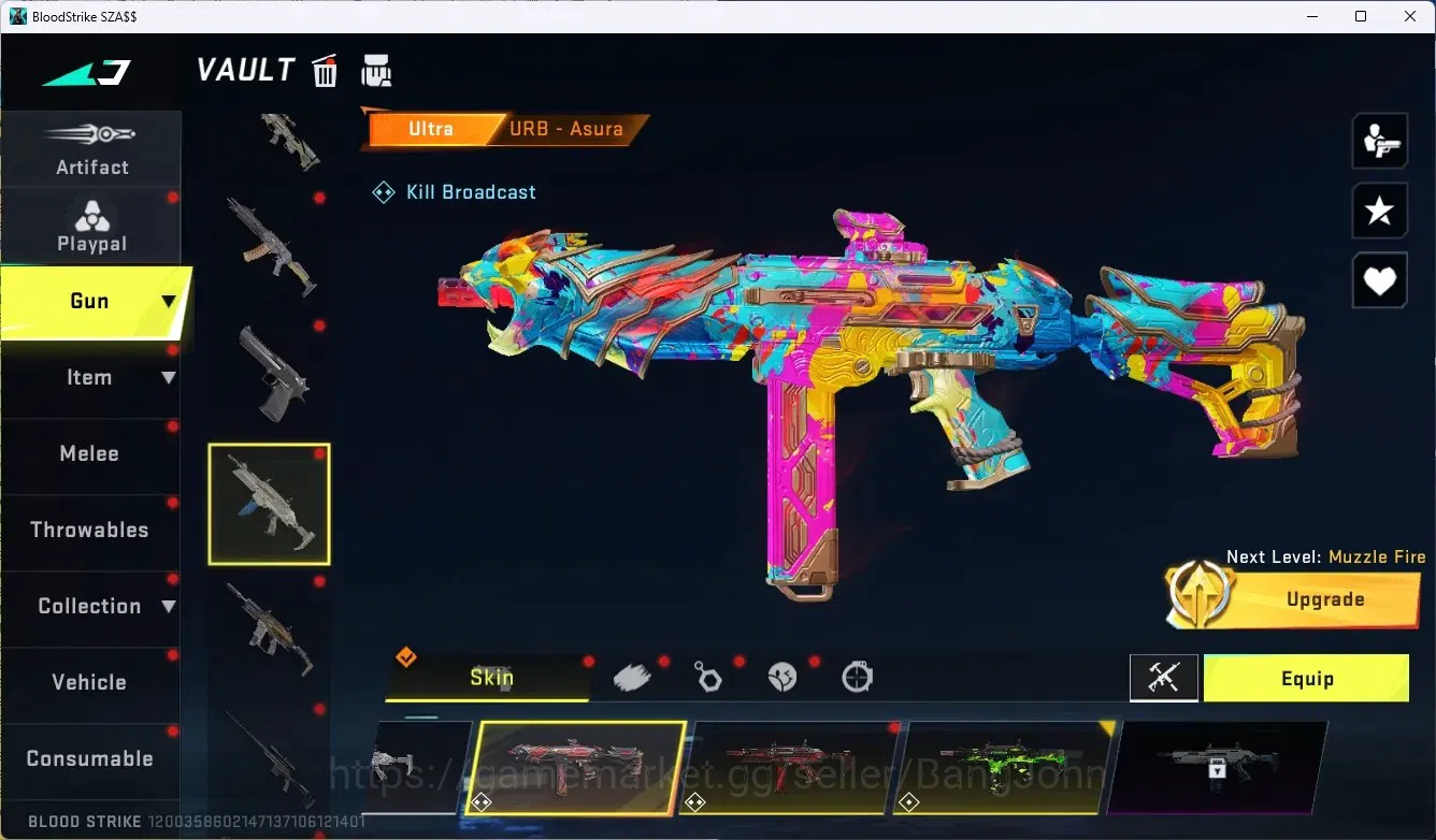 Blood Strike Accounts ASIA|1 EVO: FAL-Evolved Draco|1 Eternal M4A1-Bligh image 8