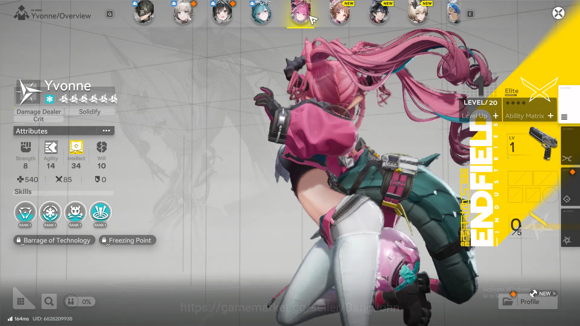 Arknights: Endfield Accounts NA/EU | Starter | Yvonne,ardelia,wulfgard | Wp 6s  image 6