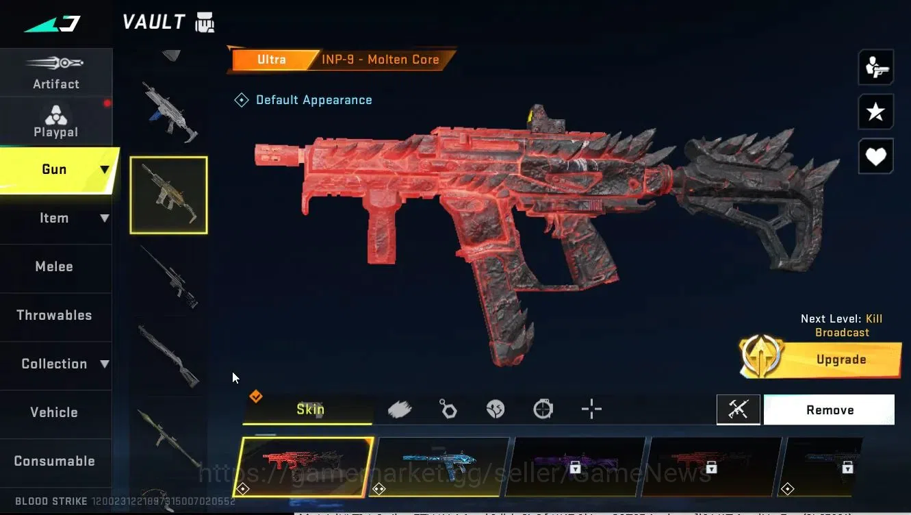 Blood Strike Accounts ASIA|ETERNAL DEagle- Lv2|Collab TR [JACK,FN2000]+B image 13