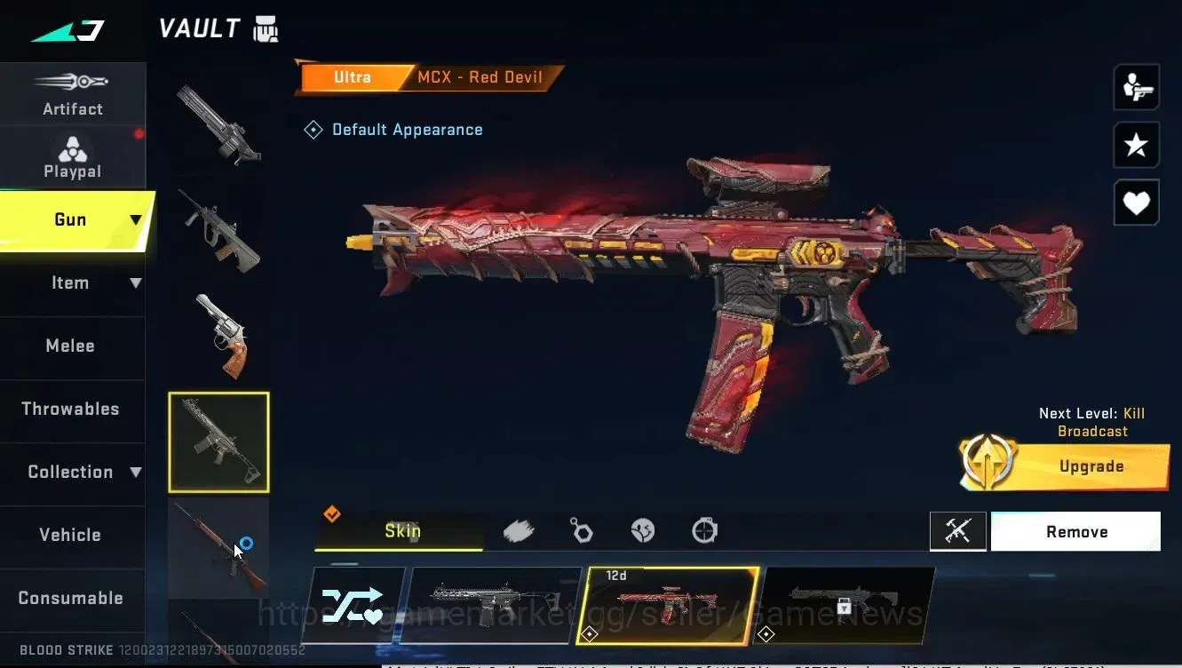 Blood Strike Accounts ASIA|ETERNAL DEagle- Lv2|Collab TR [JACK,FN2000]+B image 14