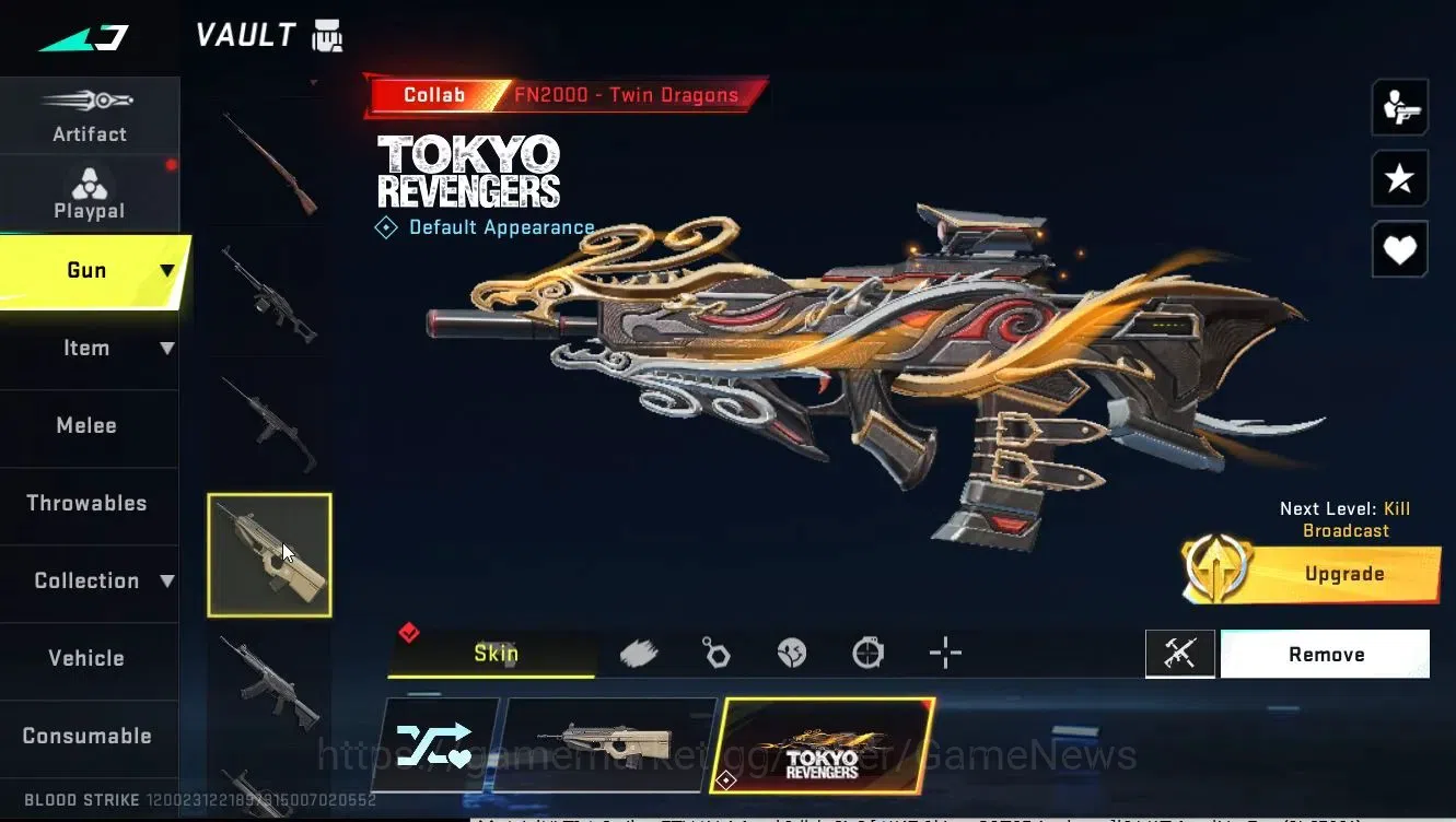 Blood Strike Accounts ASIA|ETERNAL DEagle- Lv2|Collab TR [JACK,FN2000]+B image 16