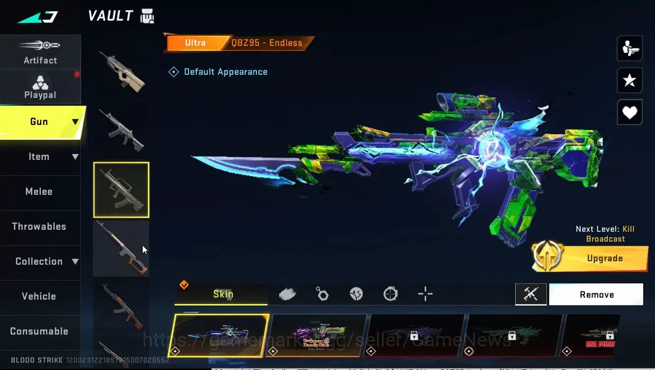Blood Strike Accounts ASIA|ETERNAL DEagle- Lv2|Collab TR [JACK,FN2000]+B image 17