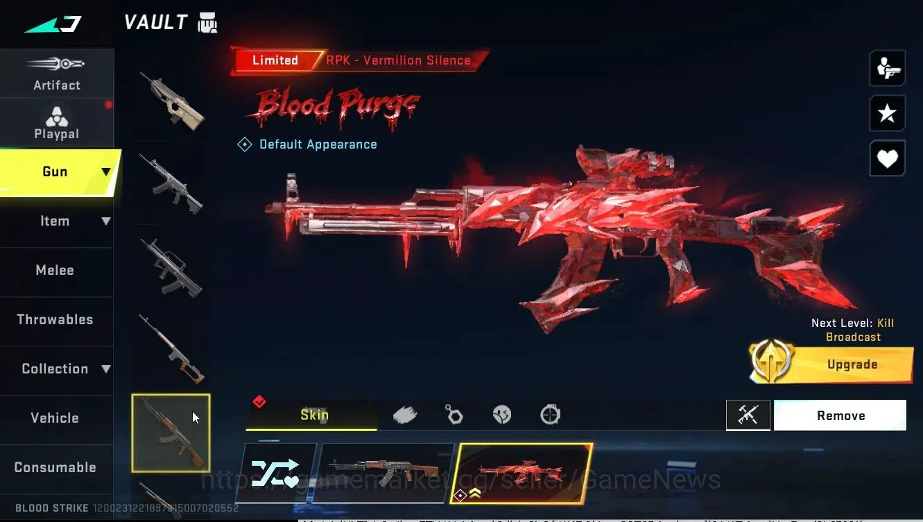 Blood Strike Accounts ASIA|ETERNAL DEagle- Lv2|Collab TR [JACK,FN2000]+B image 19