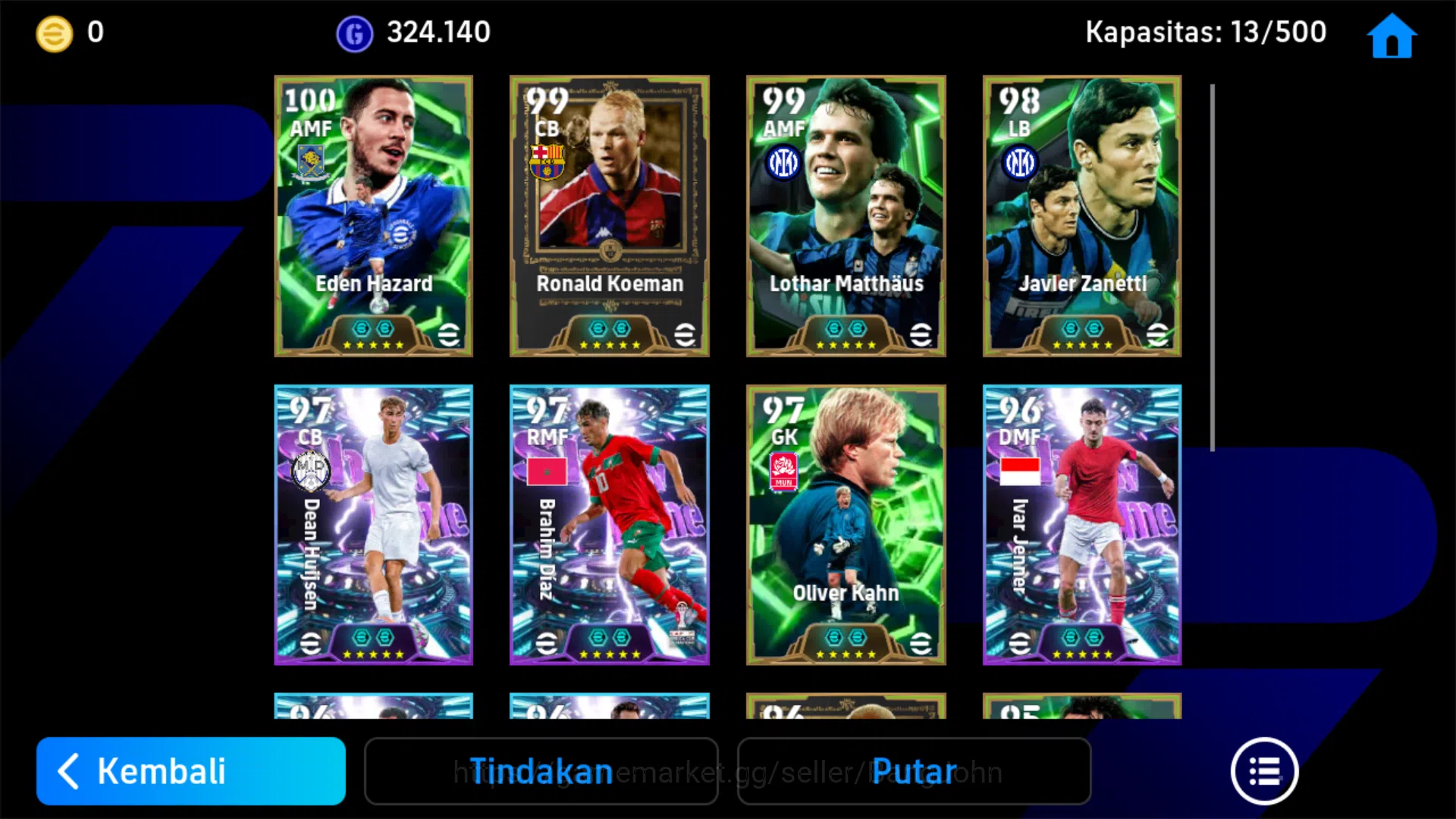eFootball Accounts Others Power 3166 | eden hazard epic db new | brahim diaz showtime | ivan jenner showtime | ronald koeman 4
