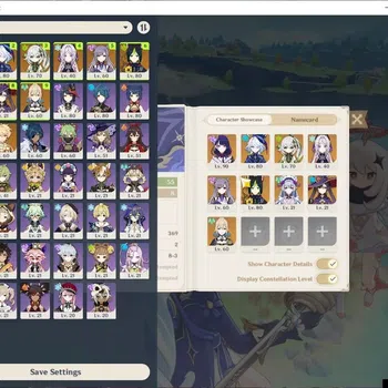 Genshin Impact Mid Game ASIA|AR 55|4 Limited+1(*5Weapon)|Furina,Raiden,Kok image 1