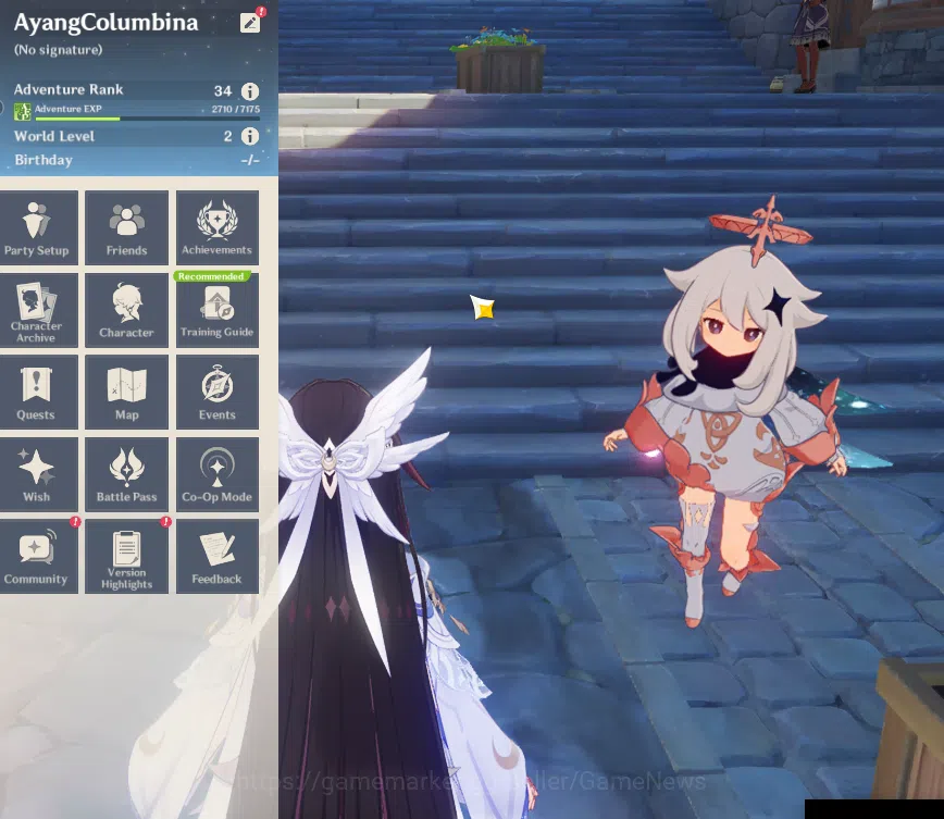 Genshin Impact Accounts ASIA|Starter|AR 34|1 Limited+15(4Character)|Columb image 12