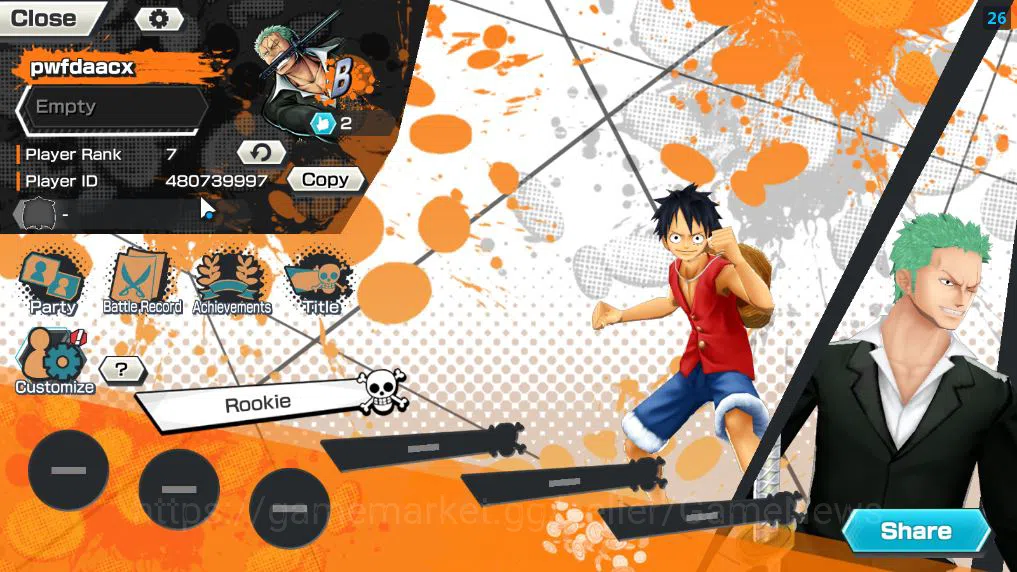 One Piece Bounty Rush Accounts Global|4 EX |AMS[Borsalino],5 Elder St Etehanborn  image 2