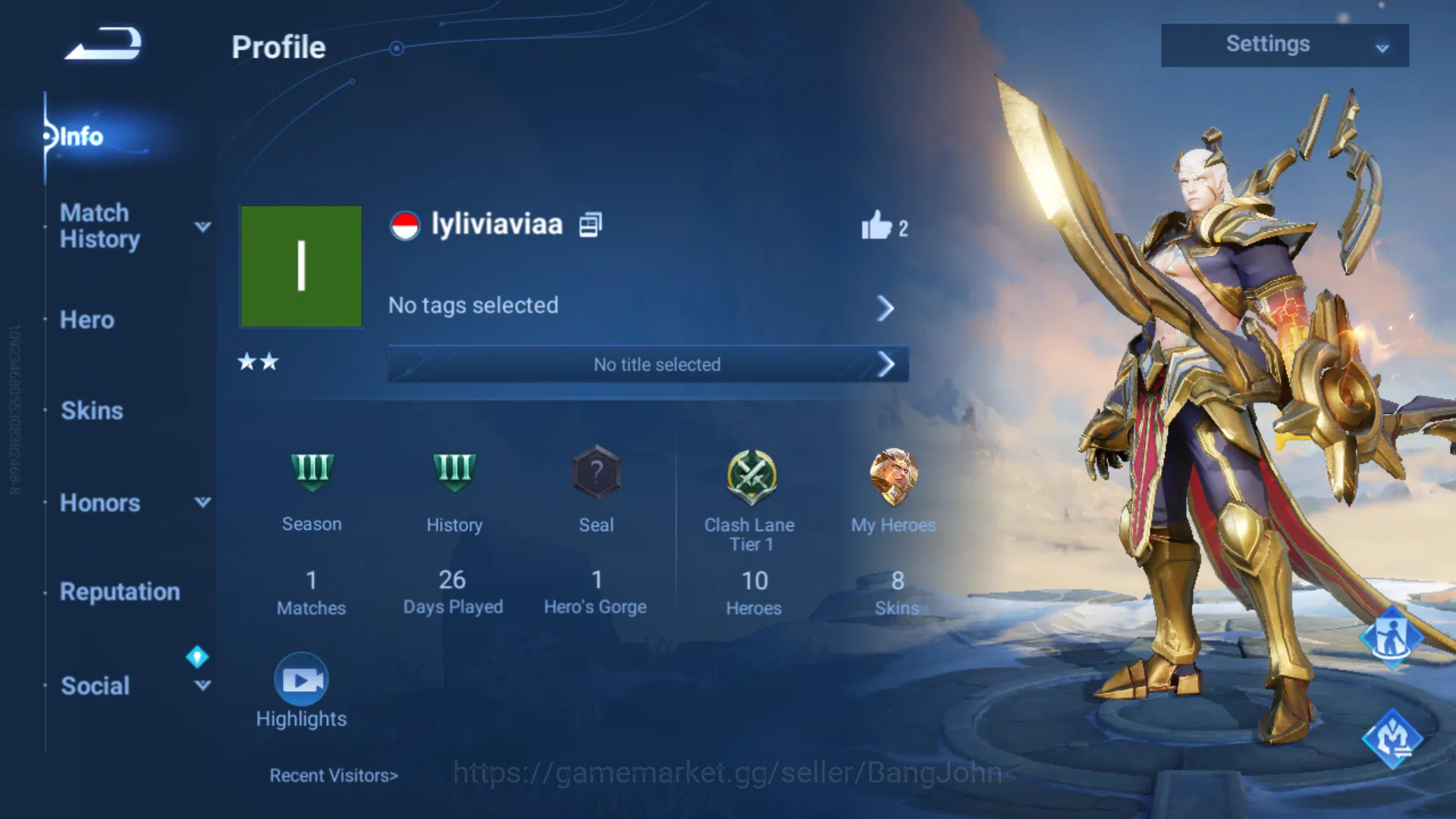 Starter Global | Hero 10 | Skin 8 | Legend Lady Sun , Lom Guiguzi HOK018B Honor of Kings Others Starter Global | Hero 10 | Skin 8 | Legend Lady Su image 1
