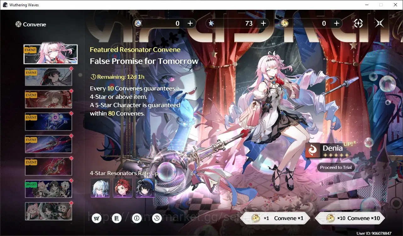 Wuthering Waves Accounts SEA|UL 20 |Starter|2Limit Phrolova+Sign, Qiuyuan|D image 4