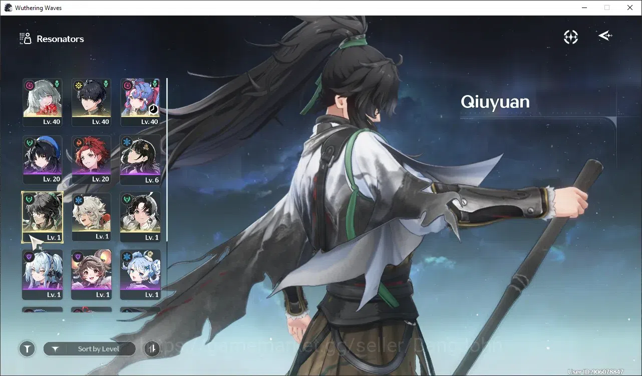Wuthering Waves Accounts SEA|UL 20 |Starter|2Limit Phrolova+Sign, Qiuyuan|D image 7