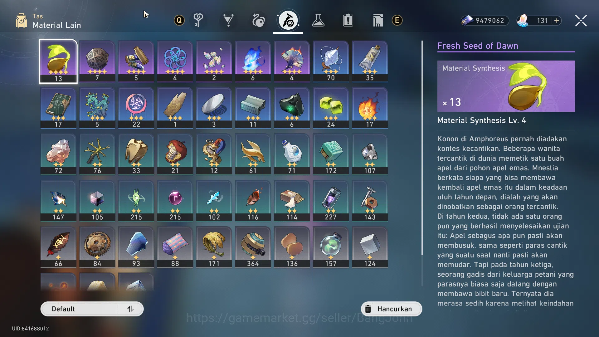 Honkai Star Rail Accounts ASIA | TL 52 | 3 Limit | Semi Prem Remembrance | E image 7