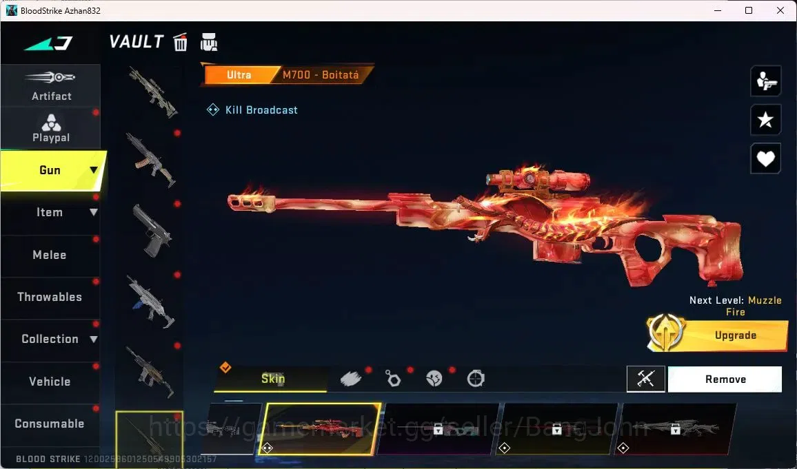 Blood Strike Accounts ASIA | Eternal Desert Eagle|3 7DS Guns|1 7DS Char| image 5