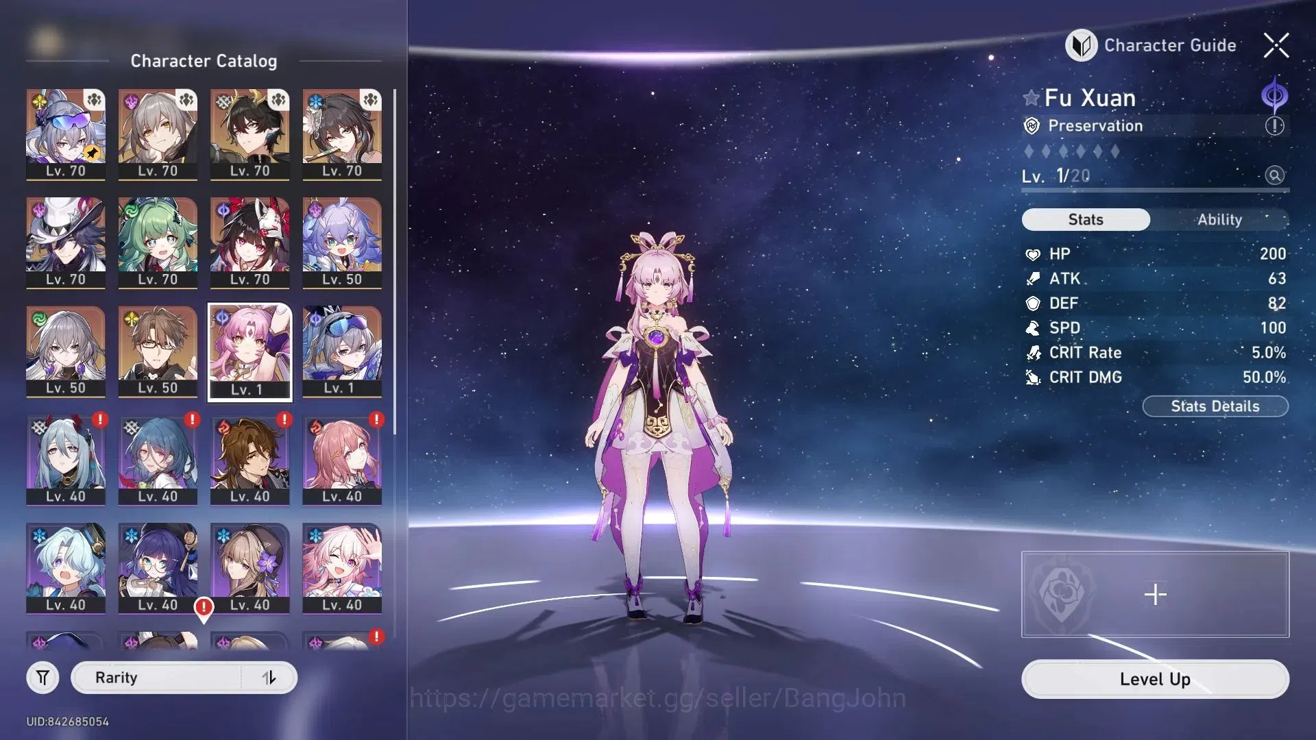 Honkai Star Rail Accounts ASIA | 7 Limit | TL70 | Dan Heng PT, Silver Wolf,  image 13