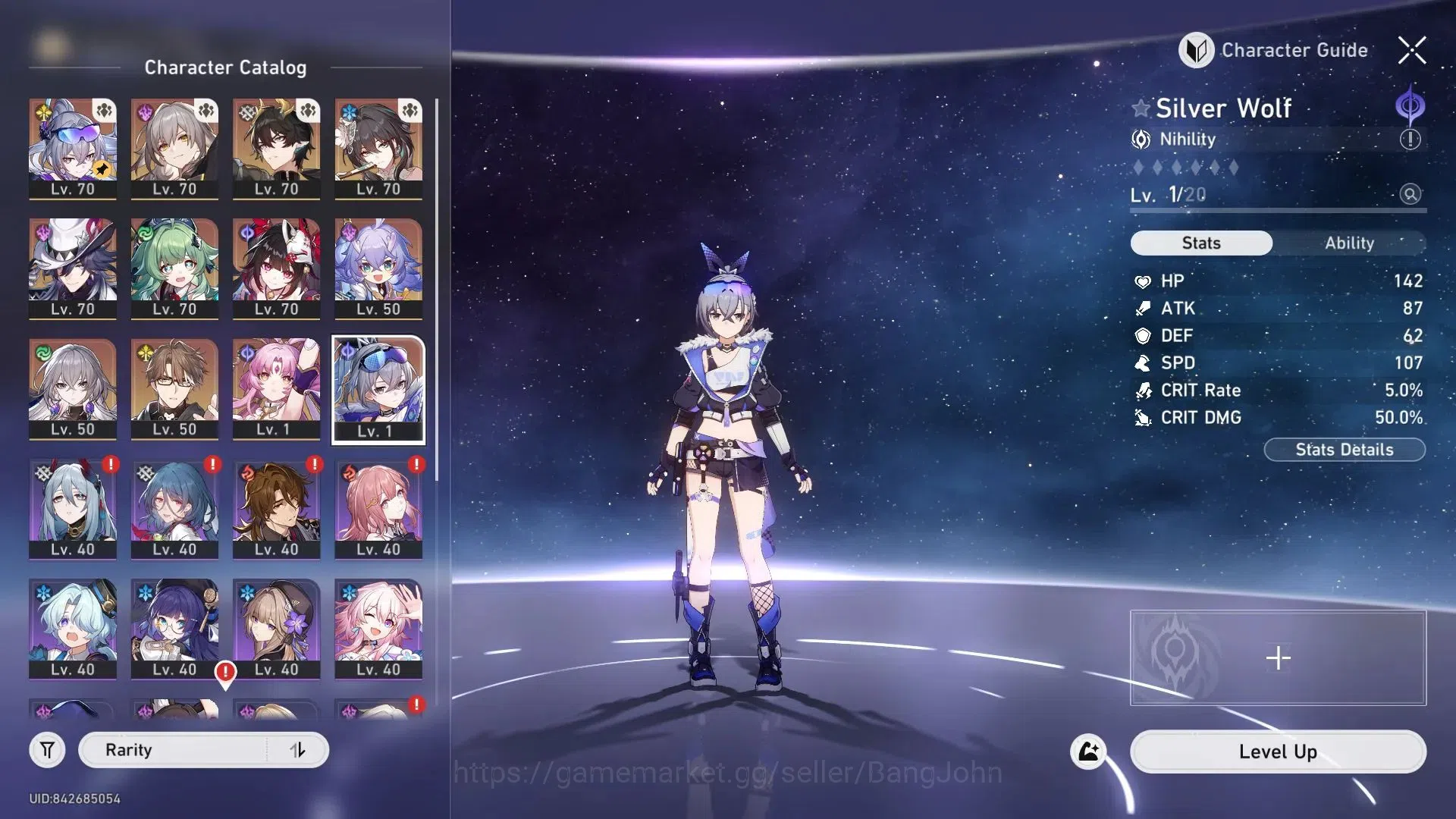 Honkai Star Rail Accounts ASIA | 7 Limit | TL70 | Dan Heng PT, Silver Wolf,  image 14