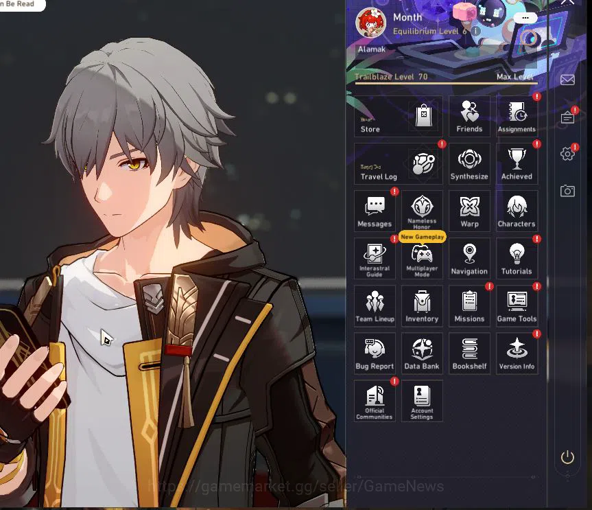 Honkai Star Rail End Game Asia|TL 70|18 Limited|[Castorice+E1,Saber,Firefly, image 1