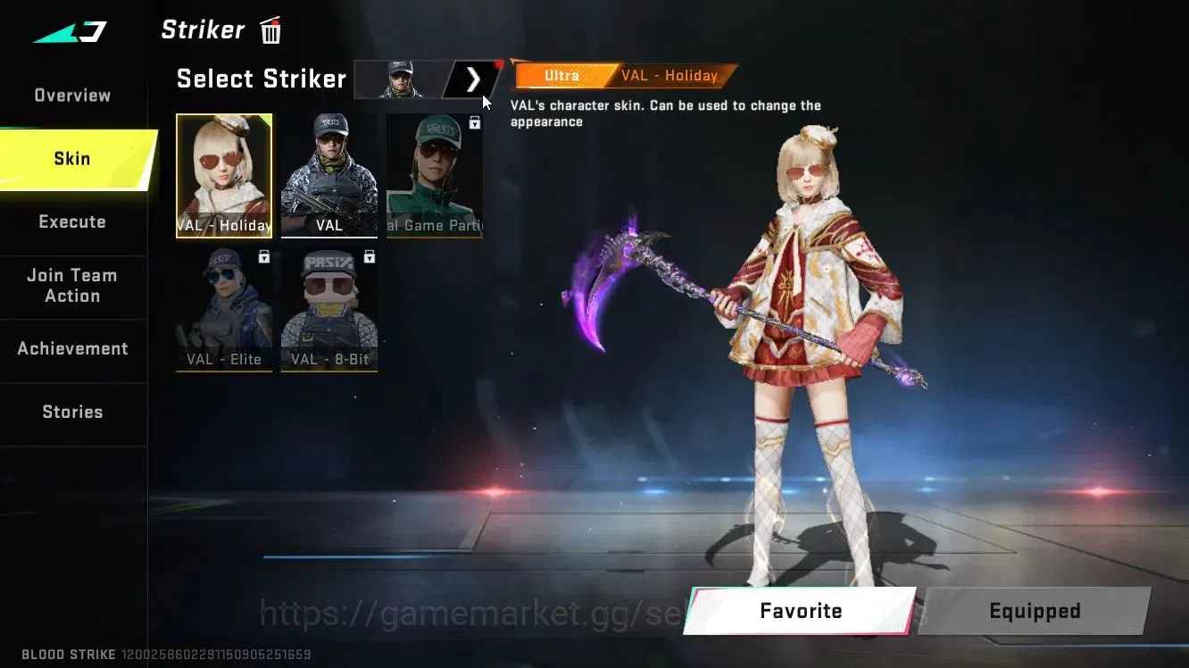 Blood Strike Accounts ASIA|ETERNAL DEagle|Melee SYCTHE+12 ULTRA[SPIKE,VO image 10