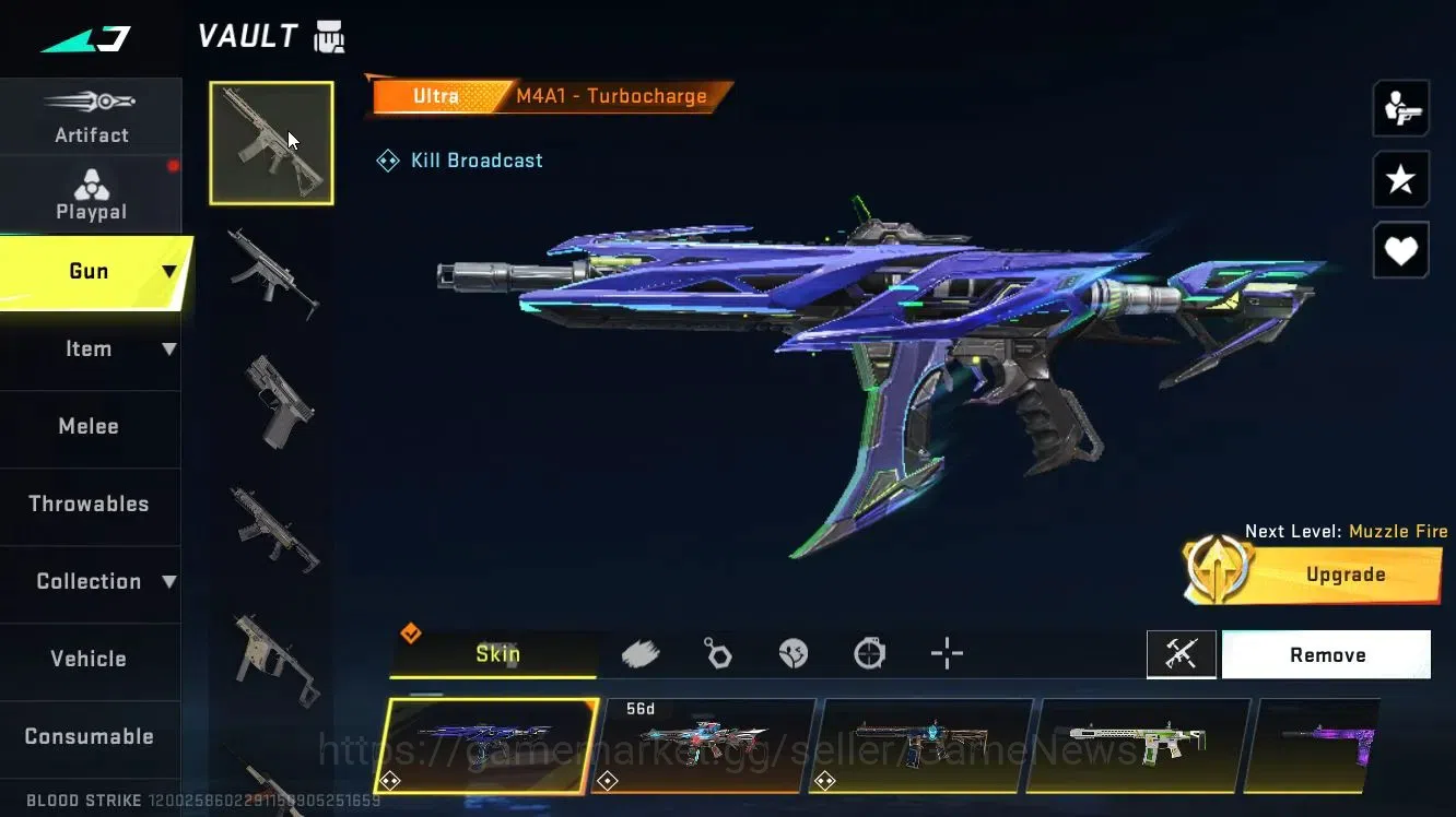 Blood Strike Accounts ASIA|ETERNAL DEagle|Melee SYCTHE+12 ULTRA[SPIKE,VO image 16