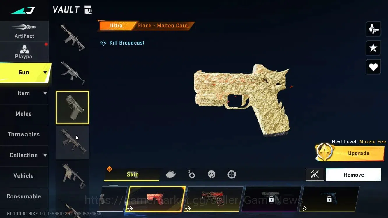 Blood Strike Accounts ASIA|ETERNAL DEagle|Melee SYCTHE+12 ULTRA[SPIKE,VO image 17