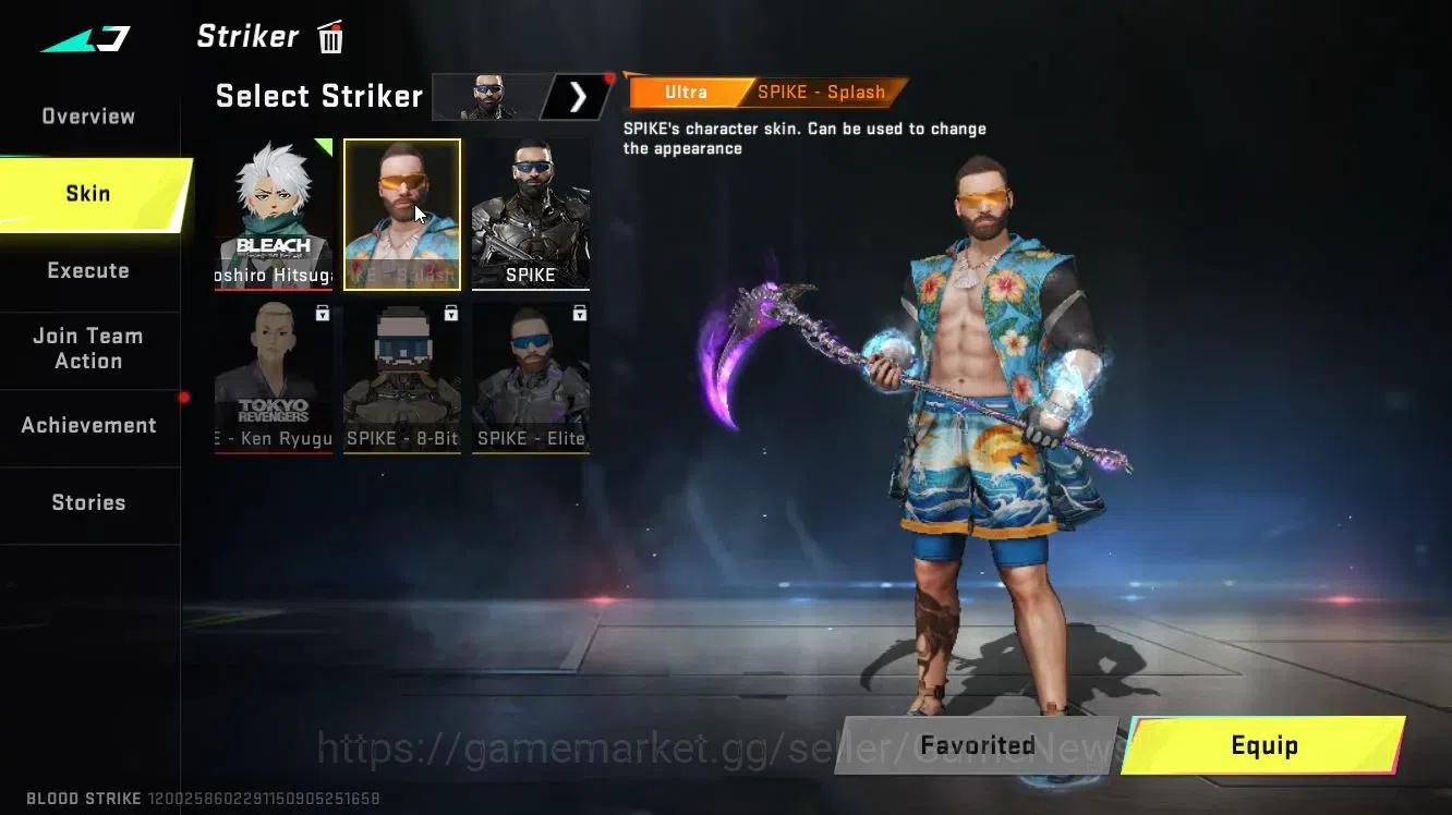 Blood Strike Accounts ASIA|ETERNAL DEagle|Melee SYCTHE+12 ULTRA[SPIKE,VO image 4