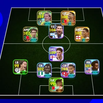 eFootball Accounts Legends & Iconic Players EFOOTBALL GOOD ACCOUNT | BIGTIME RONALDO x BIGTIME JUDE BELINGHAM,READY TO