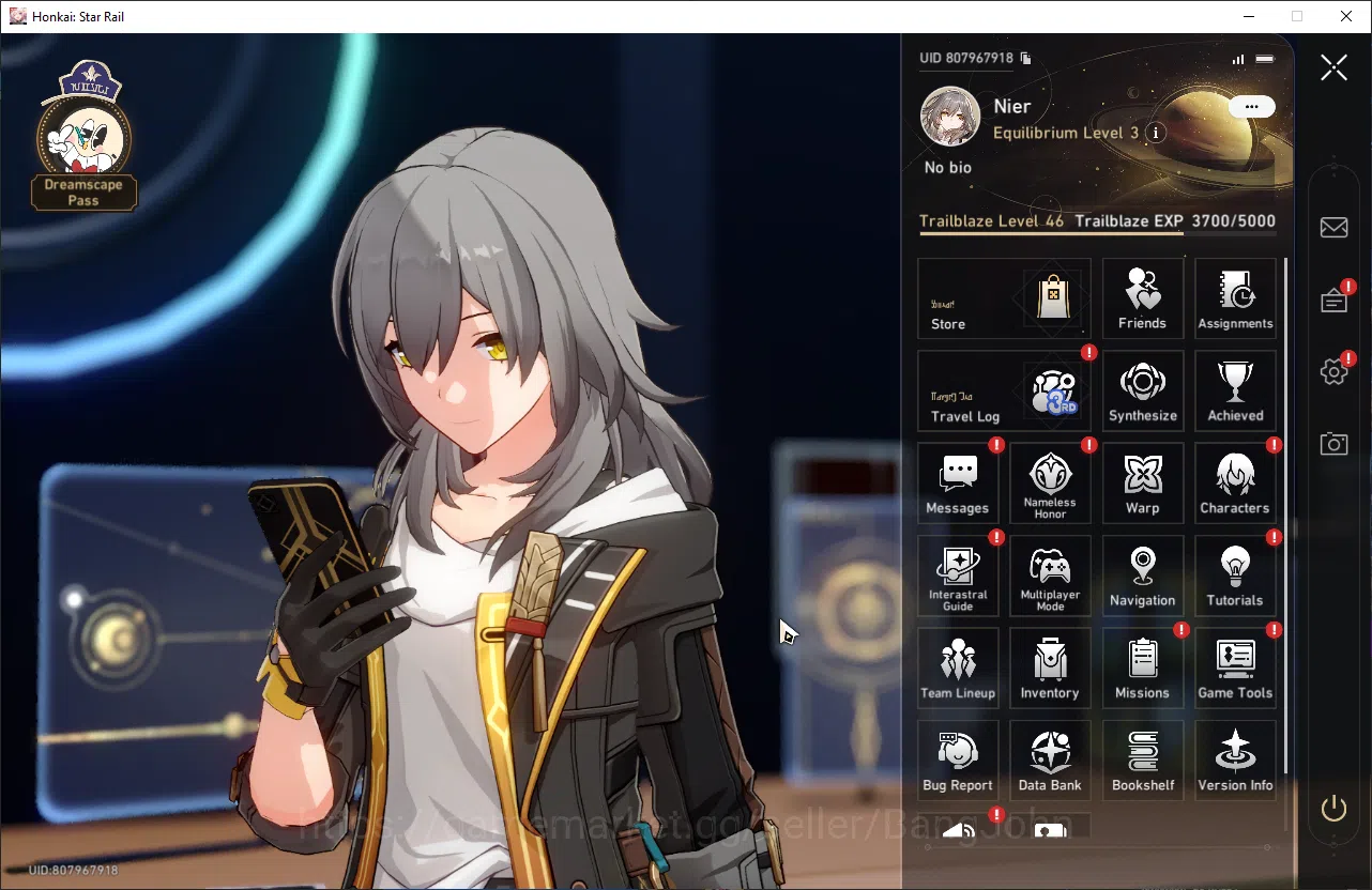 Honkai Star Rail Accounts ASIA TL46 6 Limit: SW+Sign Sparkle E1 DanHeng PT T image 16