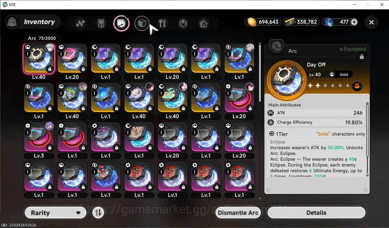 Neverness to Everness Accounts GLOBAL SEA|HL 30|TL 11|5 SSR 2 Limit[Lacrimosa,Hot image 12