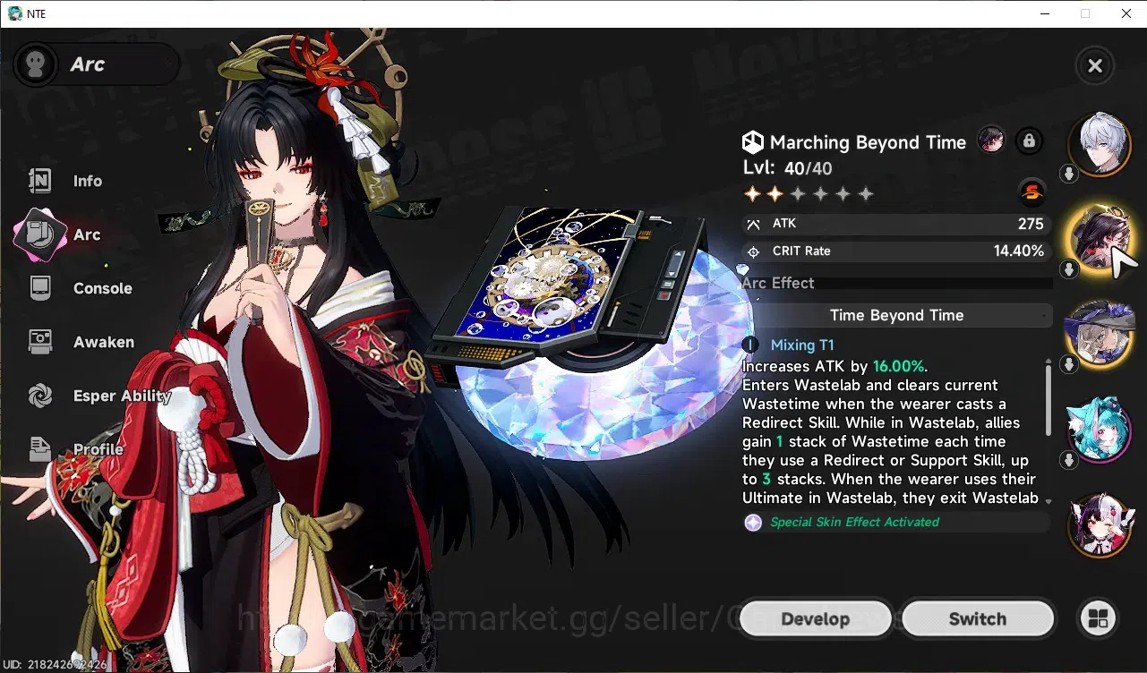 Neverness to Everness Accounts GLOBAL SEA|HL 30|TL 11|5 SSR 2 Limit[Lacrimosa,Hot image 4
