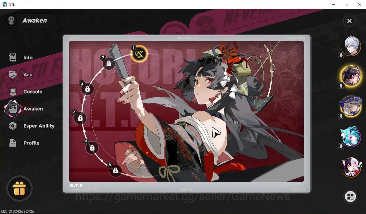 Neverness to Everness Accounts GLOBAL SEA|HL 30|TL 11|5 SSR 2 Limit[Lacrimosa,Hot image 5